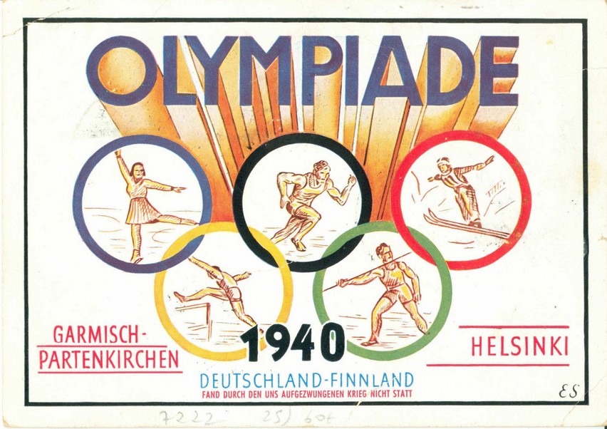 carte invitation jeux olympiques